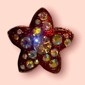 Adjustable Star Ring - costume jewelry